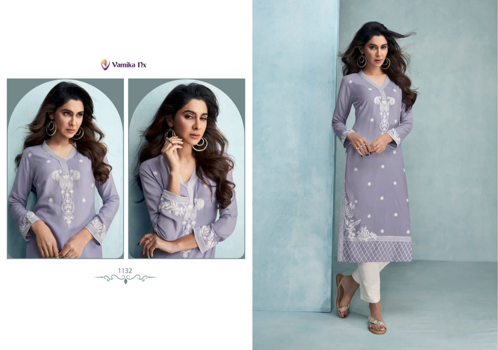 Rooh Vol 6 Vamika NX Fancy Wear Rayon Wholesale Designer Kurti Catalog